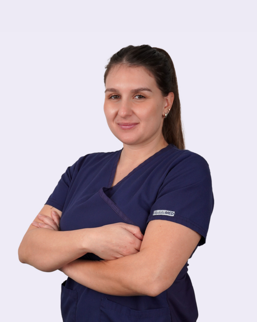 Daniela Grimaldi enfermera en Reñaca KineProVita
